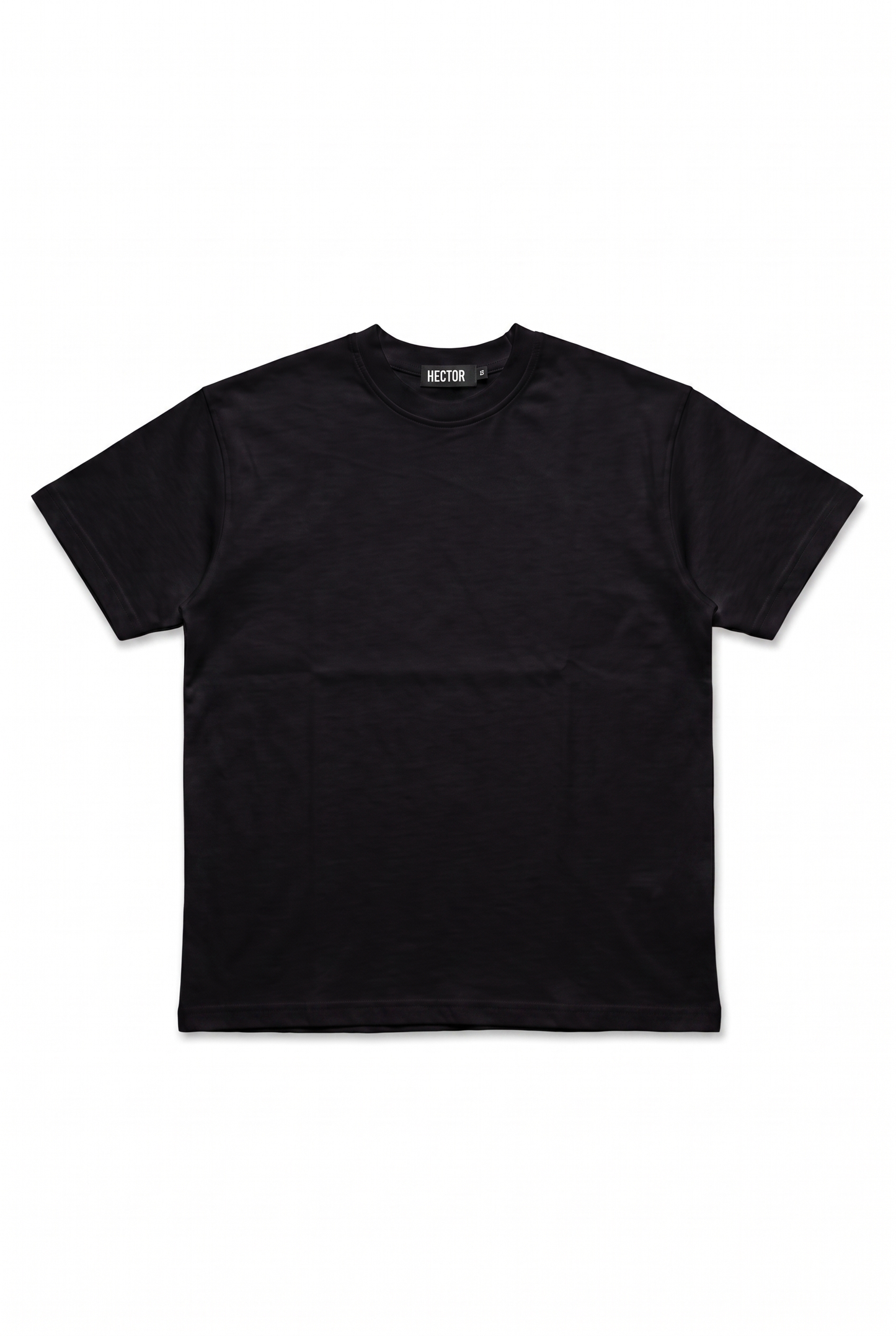 Boxy Blank Black Tee