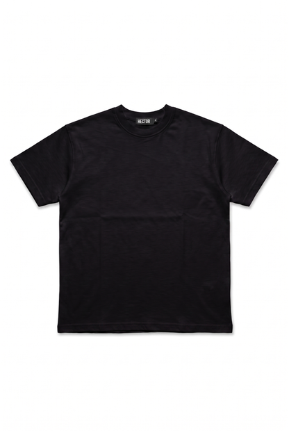 Boxy Blank Black Tee