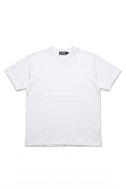 Boxy Blank White Tee
